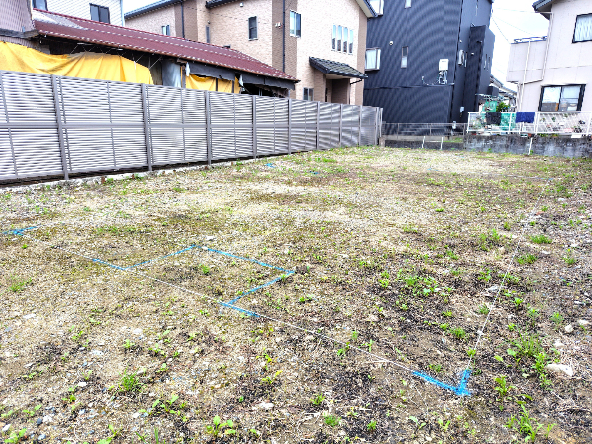 浜松市　新築住宅　一戸建て　マイホーム計画　一級建築士事務所　建築設計事務所　地縄張り