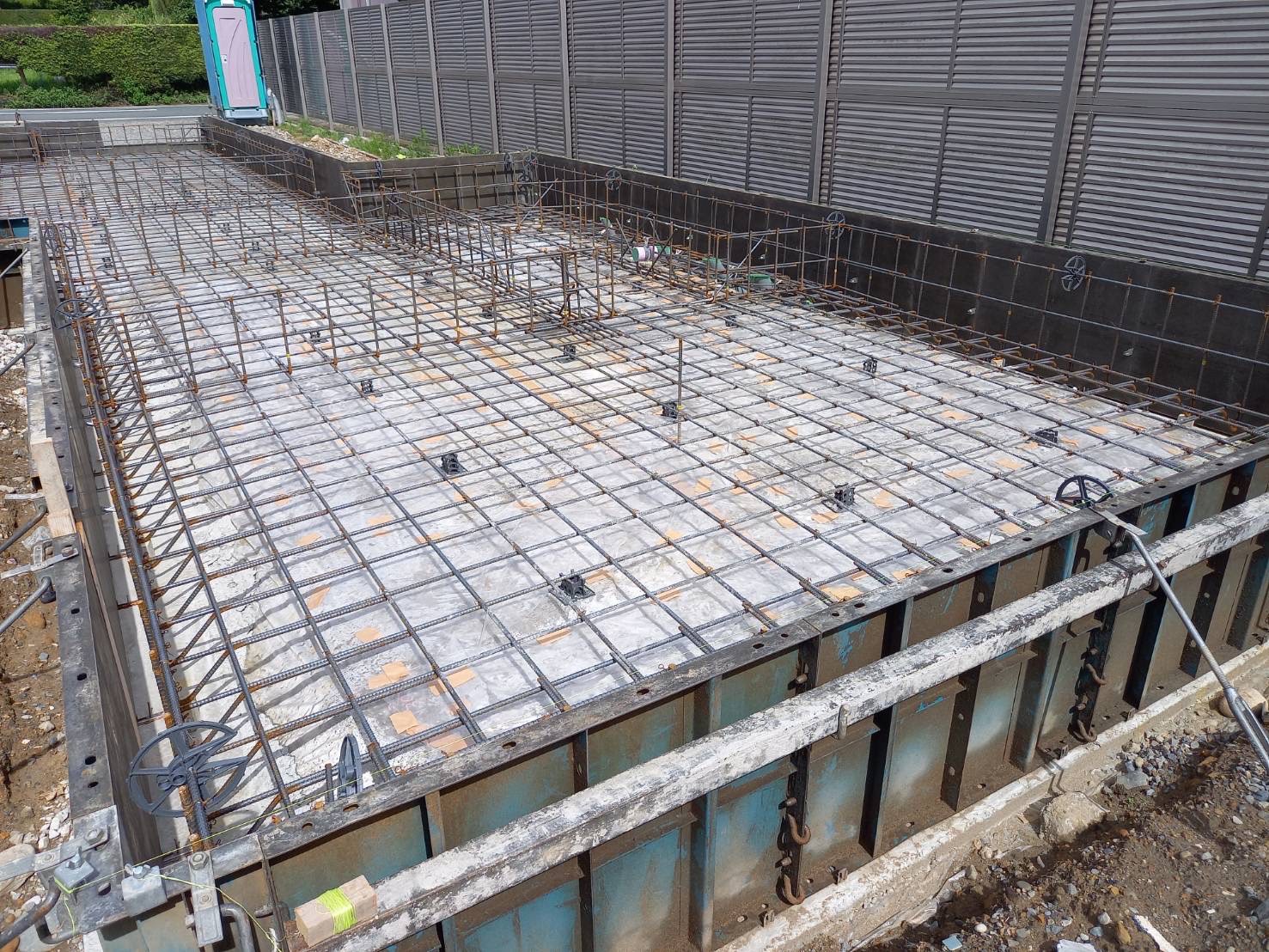 配筋 浜松市 基礎工事 注文住宅 一級建築士事務所 建築設計 設計事務所 住まい マイホーム計画