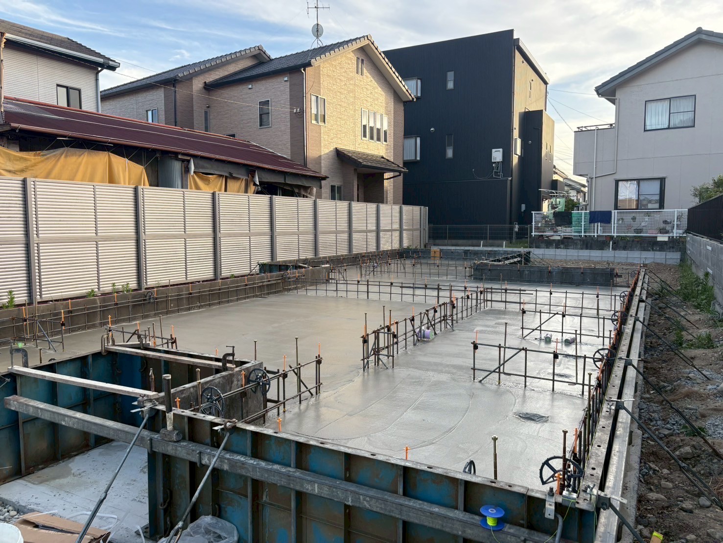 生コン 浜松市 基礎工事 注文住宅 一級建築士事務所 建築設計 設計事務所 住まい マイホーム計画