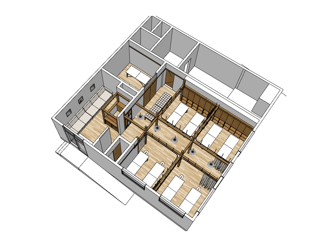 鍼灸院　デザイン　設計　改装工事　店舗　清潔感　リノベーション　リフォーム
