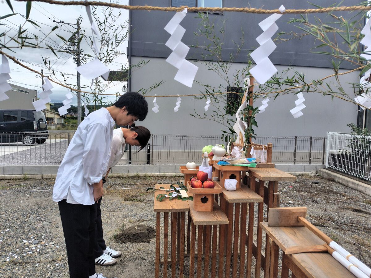 地鎮祭 注文住宅 新築 設計事務所 一級建築士事務所 住宅デザイン 浜松市 家づくり